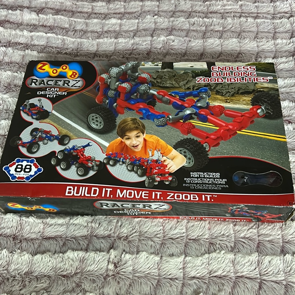 ZOOB Racerz Car Designer Kit - 88 Pieces